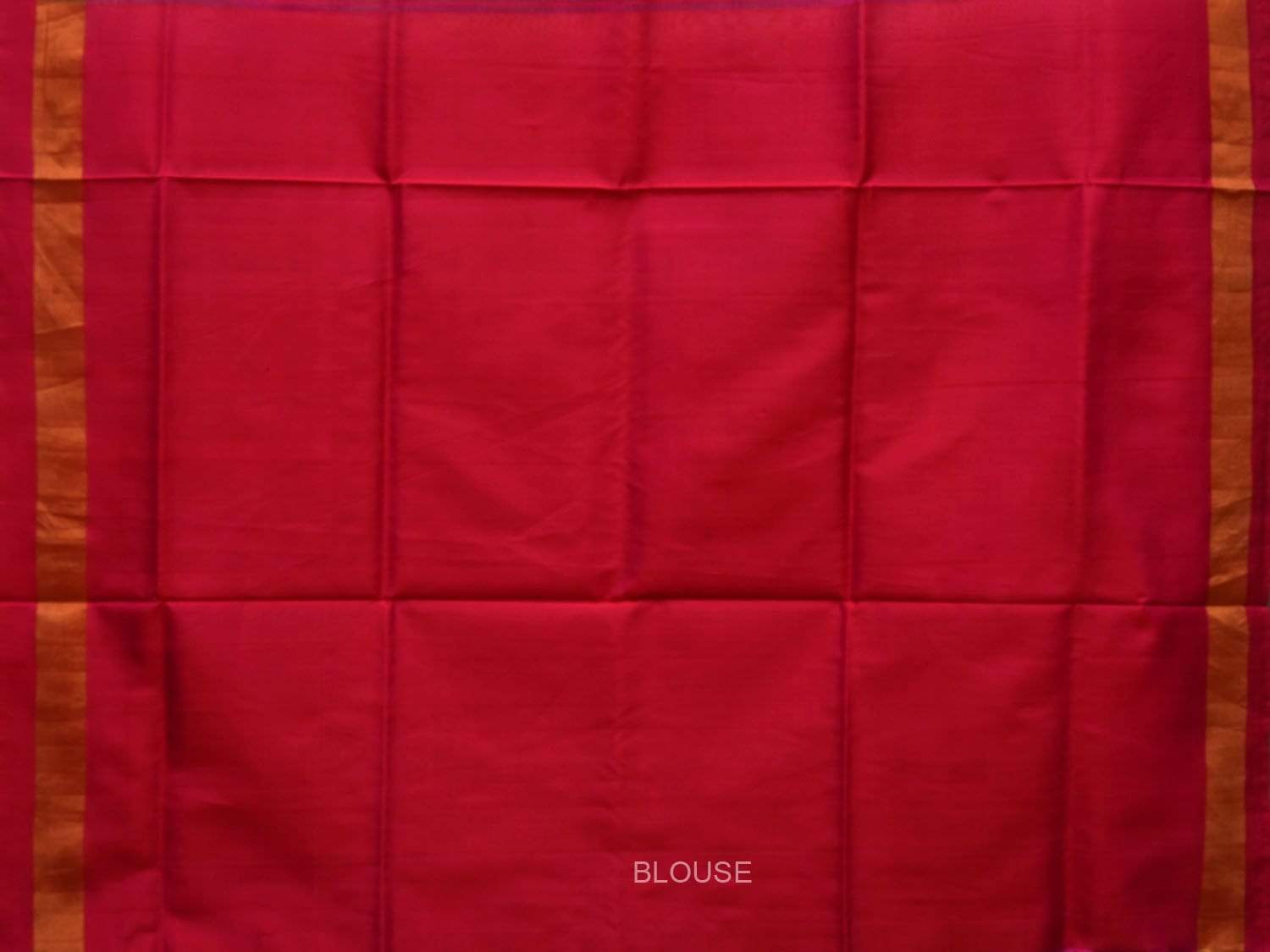 White Uppada Silk Handloom Plain Saree with Contrast Pallu Design u1736