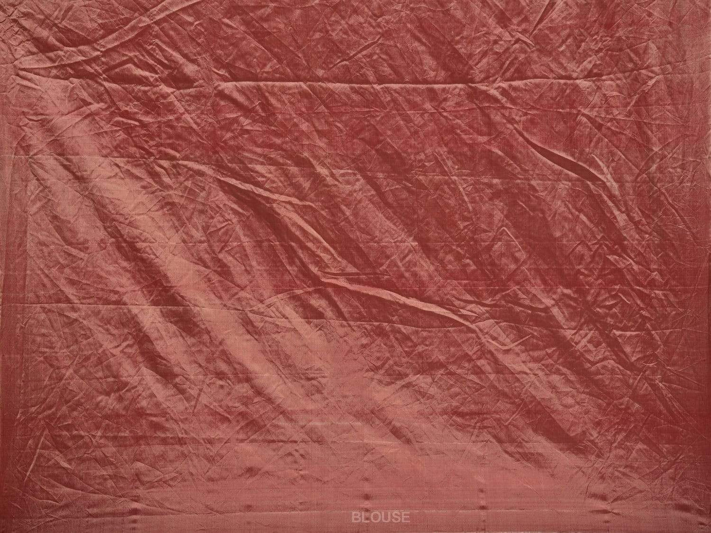 Wine Bandhani Kanchipuram Silk Handloom Saree with Peacock Buta Design bn0296