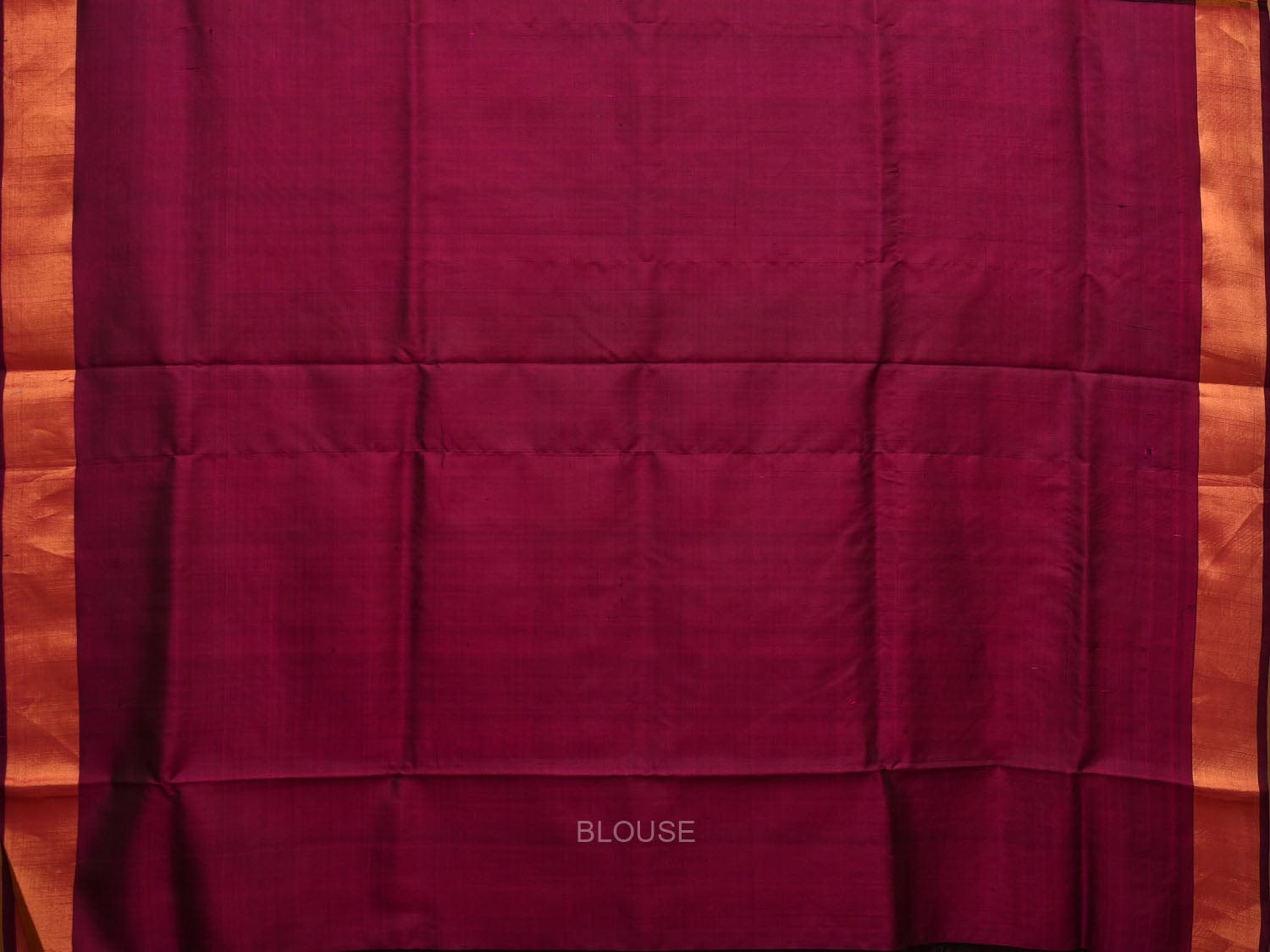 Wine Uppada Silk Handloom Saree with One Side Border Design u1974