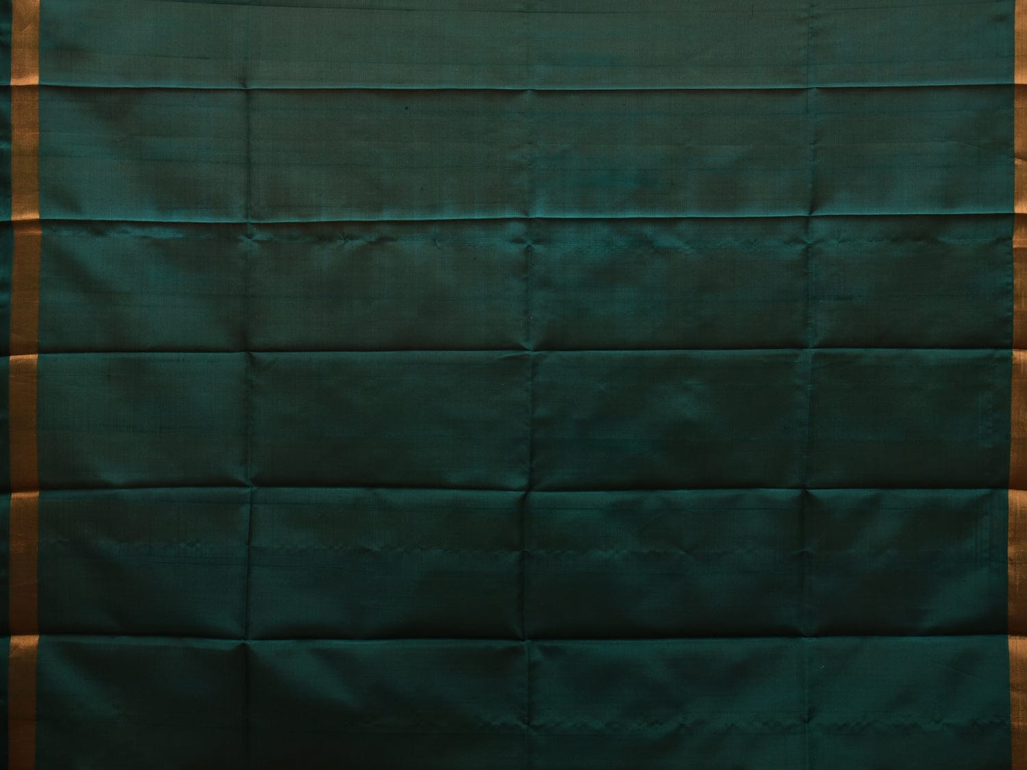 Yellow and Dark Green Uppada Silk Handloom Saree with Border Ikat and Buta Design u1853