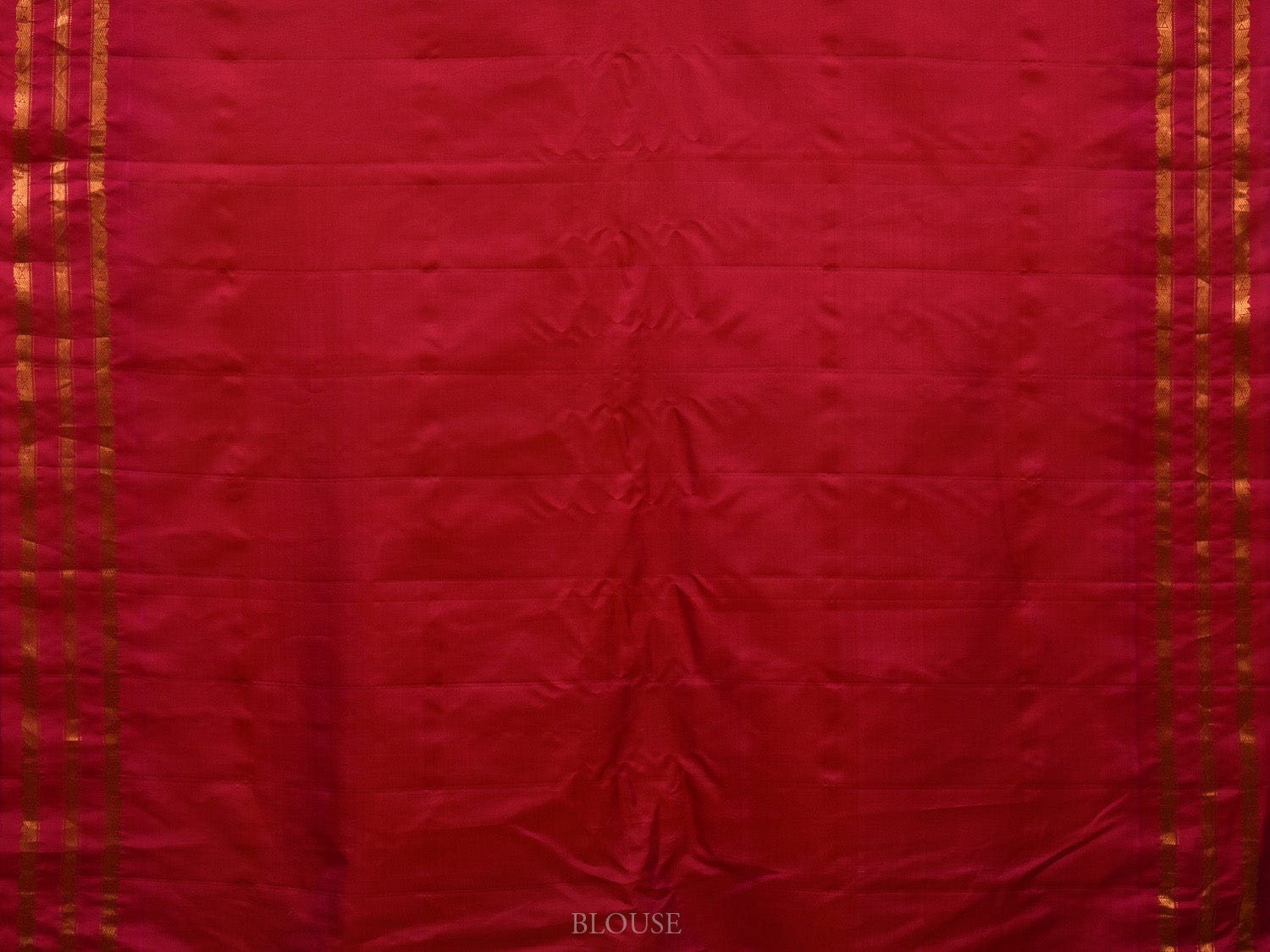 Yellow and Pink Gadwal Silk Handloom Plain Saree with Temple Border Design g0327