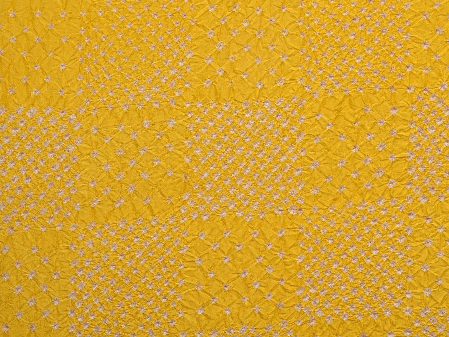 Yellow and Red Bandhani Paithani Silk Handloom Saree with Pallu Design bn0452