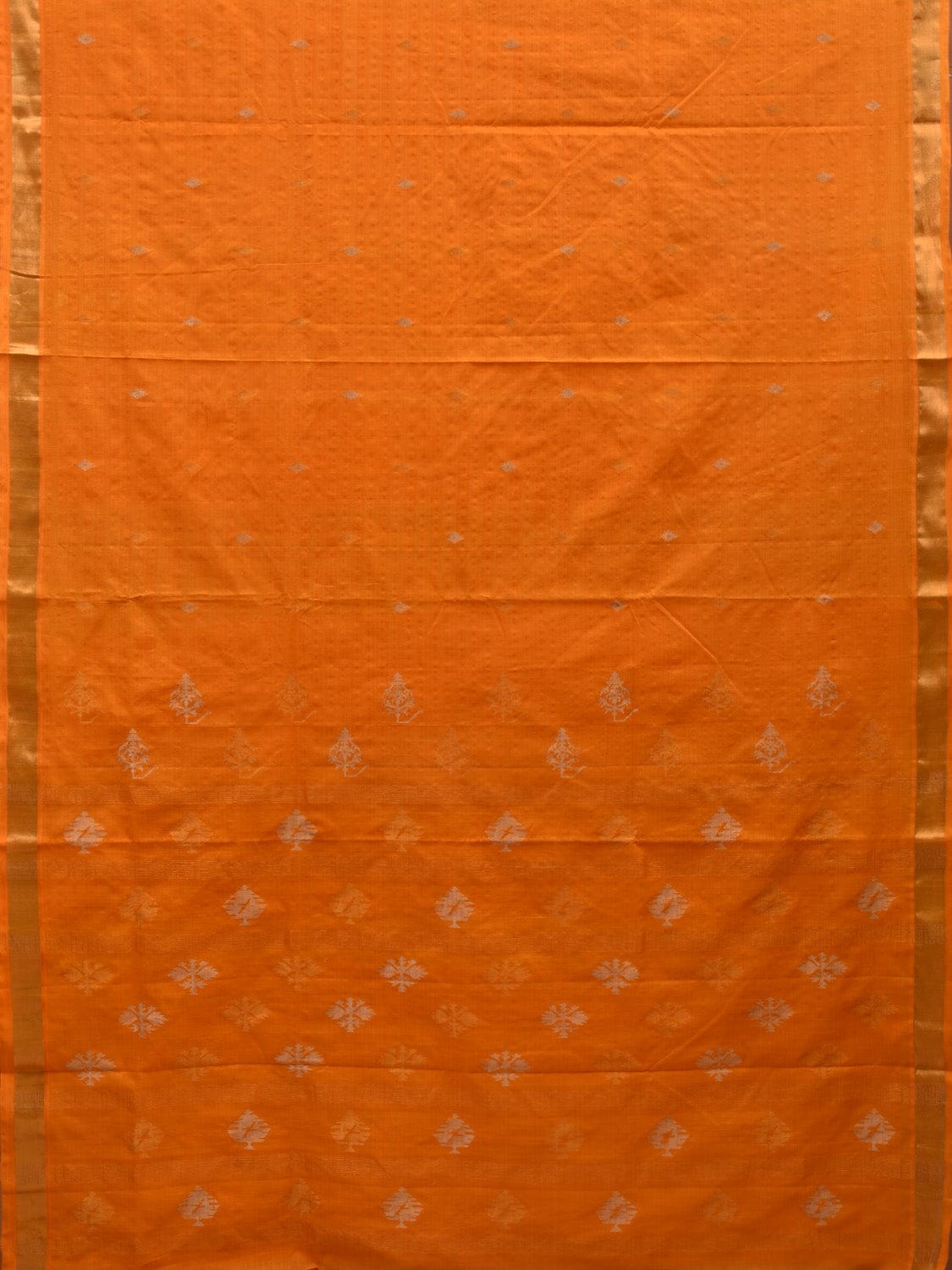 Yellow Uppada Cotton Handloom Saree with Assorted Butas Pallu Design u1870