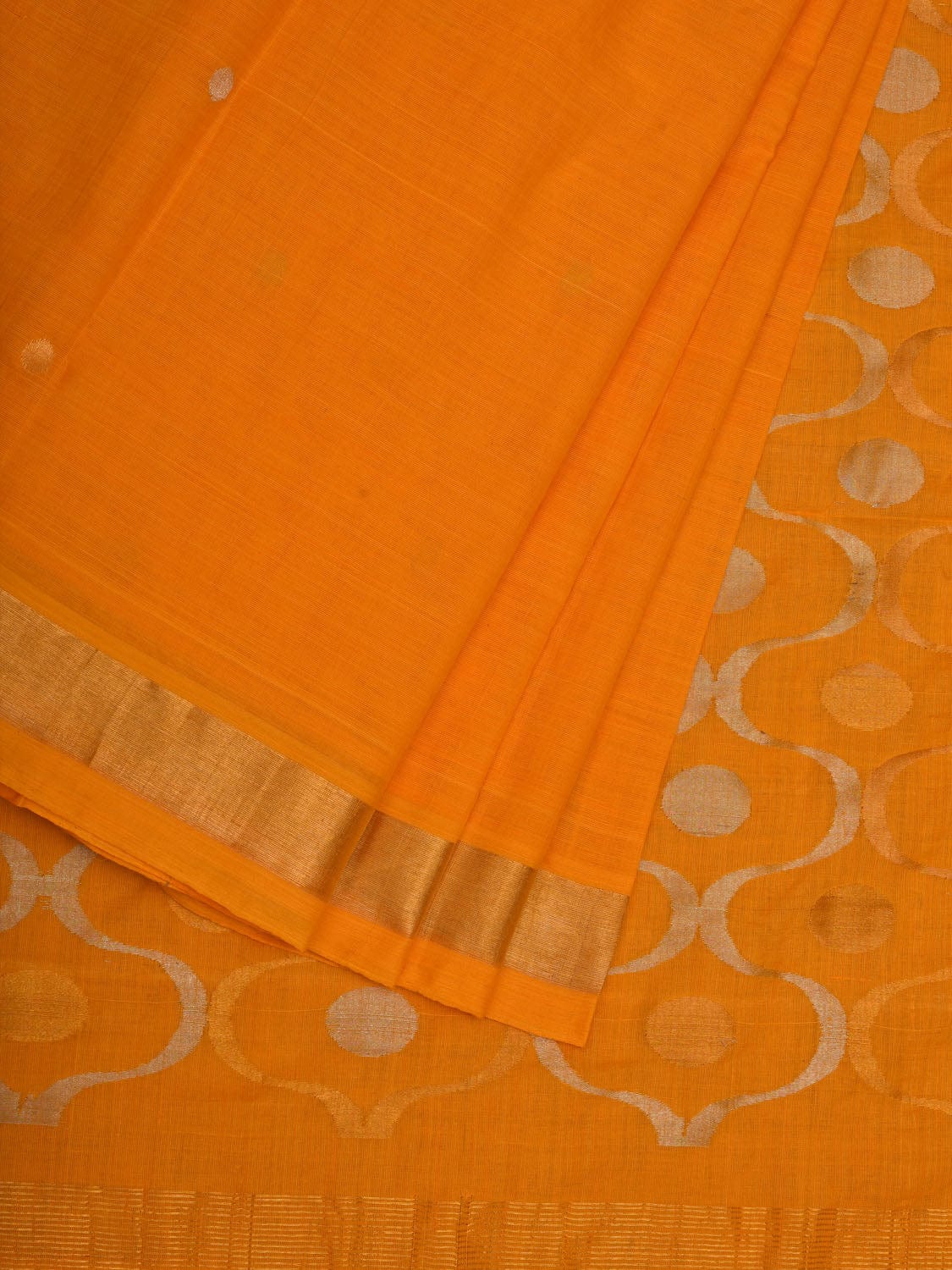 Yellow Uppada Cotton Handloom Saree with Grill Pallu Design u1949