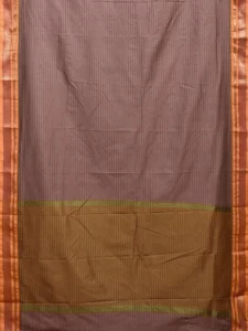 Onion pink and Mustard Bamboo Cotton Viscose Silk Saree with Checks Design No Blouse bc0484